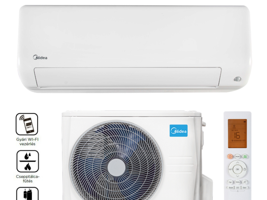 Midea légkondi jellemzői és telepítése 16.kerület
